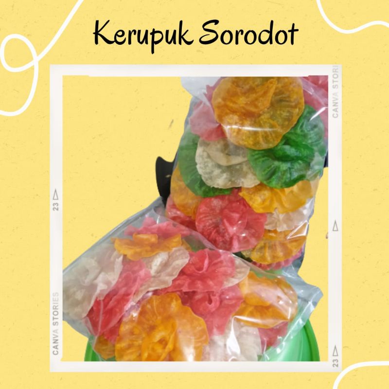 

Kerupuk Sorodot Halal Renyah Gurih