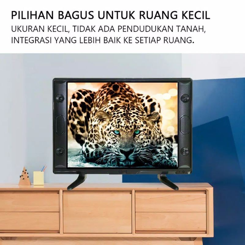 BISA COD - TERBARU TELEVISI LED 20&quot; WITH INPUT USB HDMI VGA AV ANTENA TV