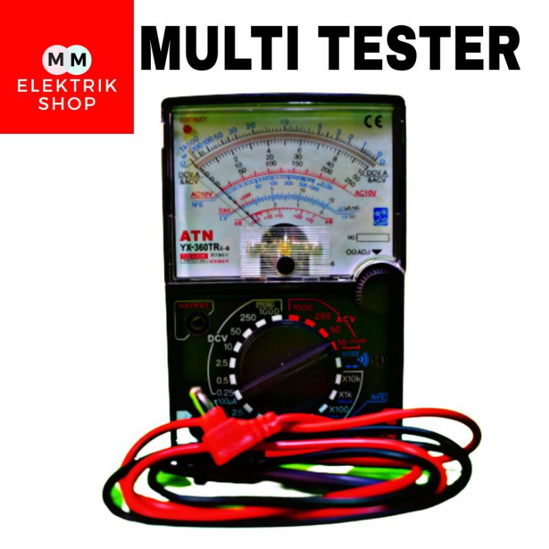 ATN Multitester Multi Meter Tester Mini Teknisi Avo Meter ATN YX-360TR Best Seller ATN