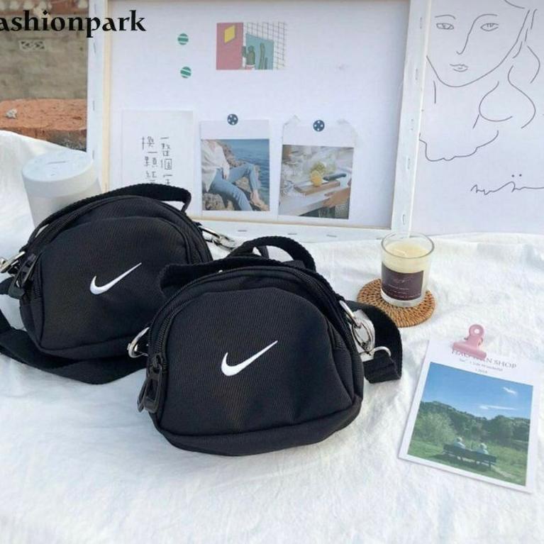 [KODE F7307] Tas selempang slempang Nike pria & wanita unisex Korea kekinian Korean style Sling bag