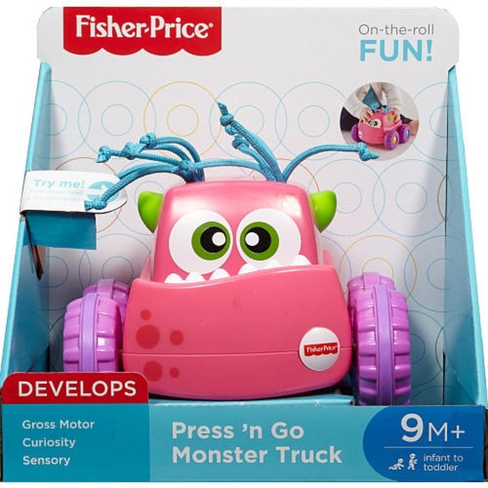 Fisher Price Press n Go Monster Truck