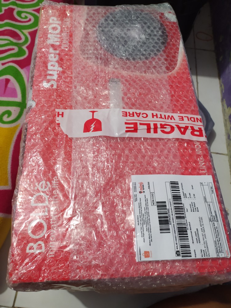 Bolde Super Mop Double Side Pel Ember Bisa Dilepas Air Kotor Terpisah Dobel Side Doubleside