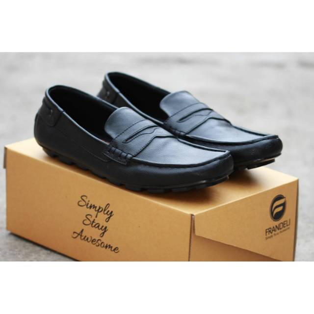  SEPATU  SLIP ON PRIA  LAOFERS SEMI KULIT Shopee  Indonesia