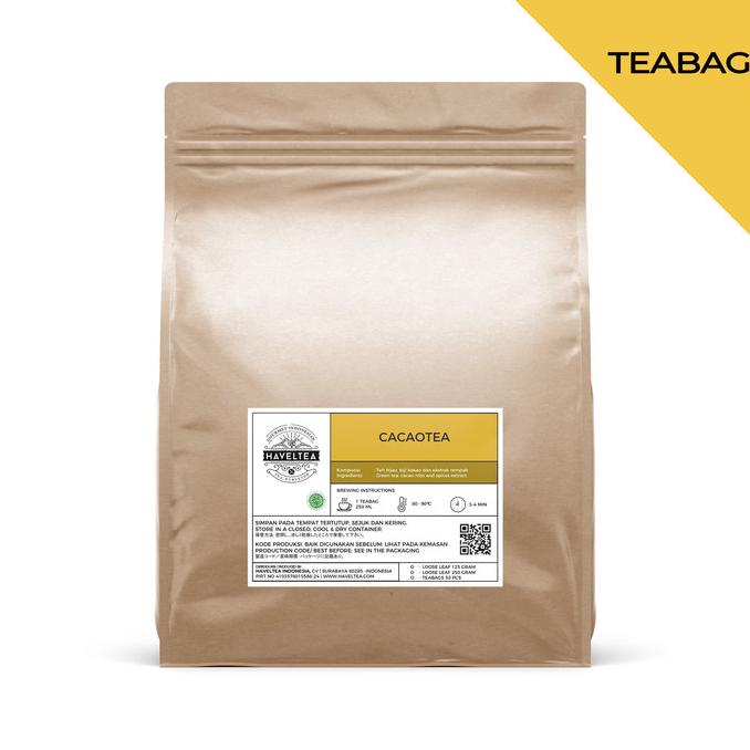 

[COD] CACAOTEA | Pouch | Haveltea | Teh Hijau Kakao | Hojicha Coklat [COD]