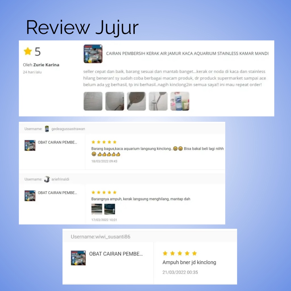 PEMBERSIH PENGHILANG KERAK AIR JAMUR KACA WATERSPOT AQUARIUM AKUARIUM KERAN KRAN STAINLIS STAINLESS JENDELA CERMIN KAMAR MANDI AMPUH STANKLIN