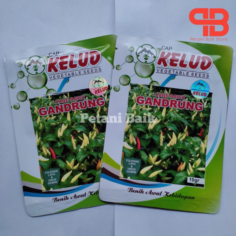 Benih Cabe Rawit GANDRUNG Cap Kelud isi 10 gram