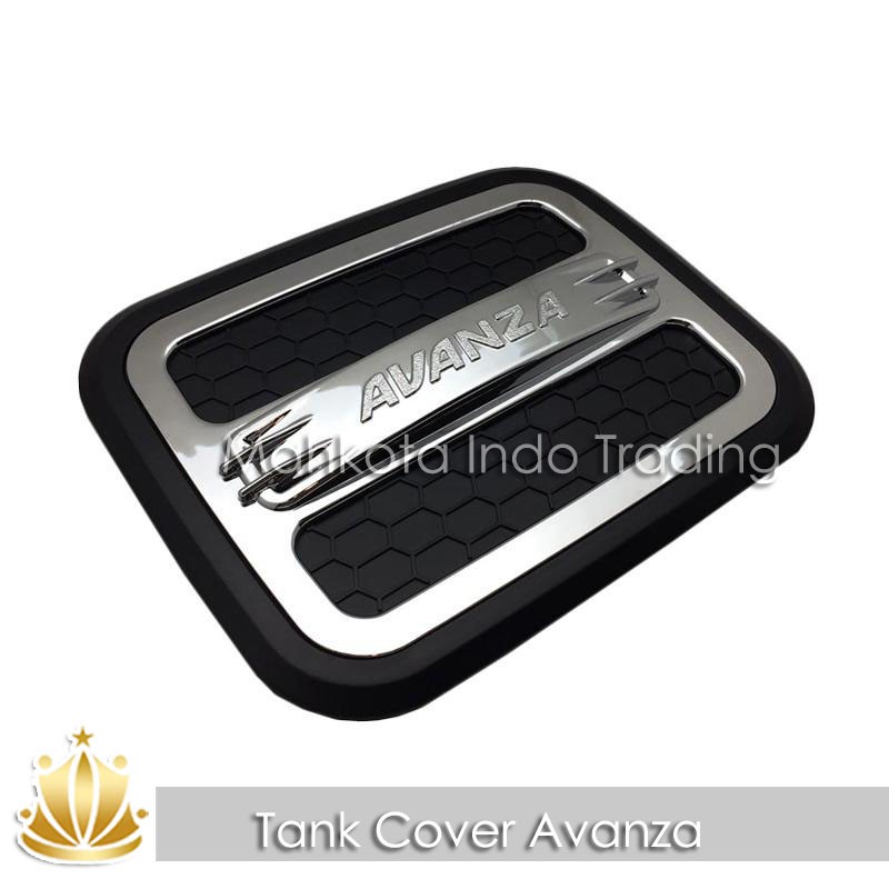 Tank Cover AVANZA Old VVTi / Tutup Bensin Tangki Tengki AVANZA Model Hitam Chrome