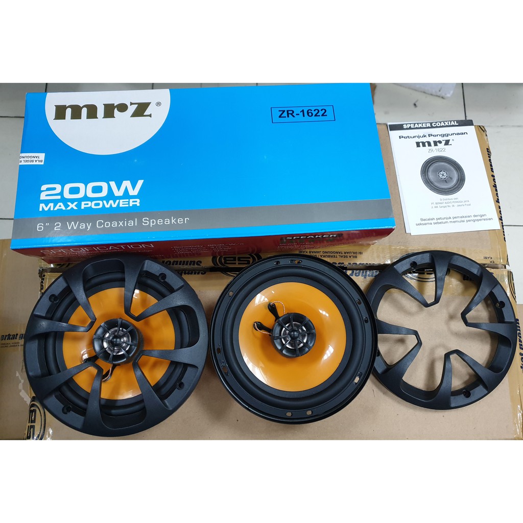 New speaker coaxial mrz ZR1622 6 inch