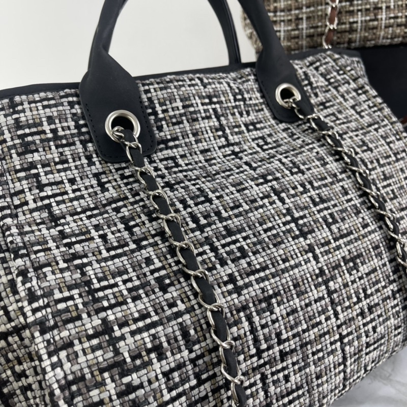 Tas Tote Bag Wanita Friska Bag Import Tali Kombinasi Tas Bahu Wanita Kekinian Totebag Besar RZ Bag