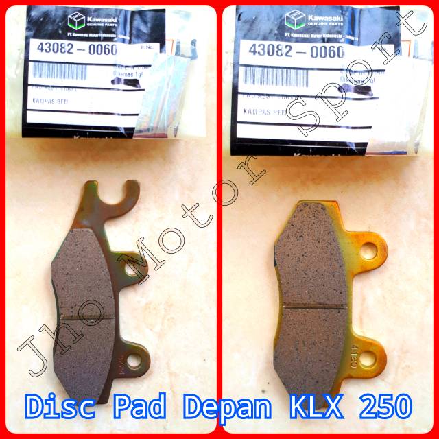 Kampas Rem Depan KLX 250 Orisinal