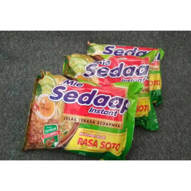 

MIE SEDAAP SOTO KUAH 75 gr /MIE SOTO / MIE SEDAAP/ MIE KUAH / MIE INSTANT / MIE SEDAP / MIE KOREA