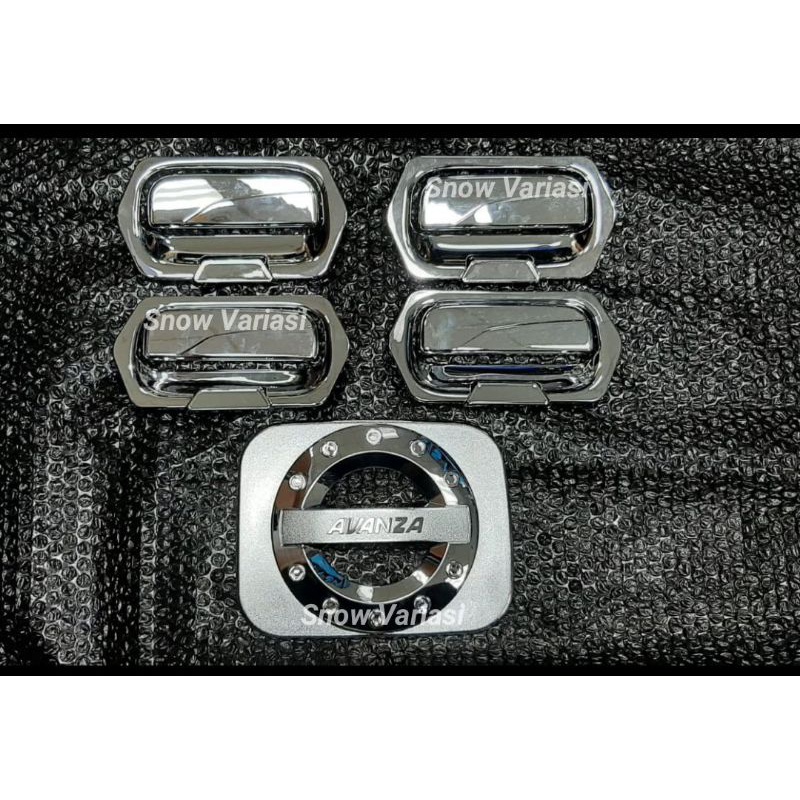 paket outer handle tank cover avanza vvti xtivo chrome JSL