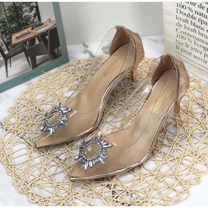 heels t8868 sepatu sendal wanita import realpict