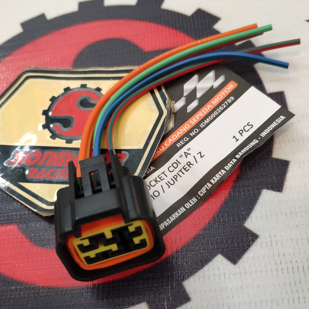 Soket CDI /  Socket Cdi Untuk Motor Yamaha Mio / Mio Sporty / Jupiter Z / Yamaha EGO
