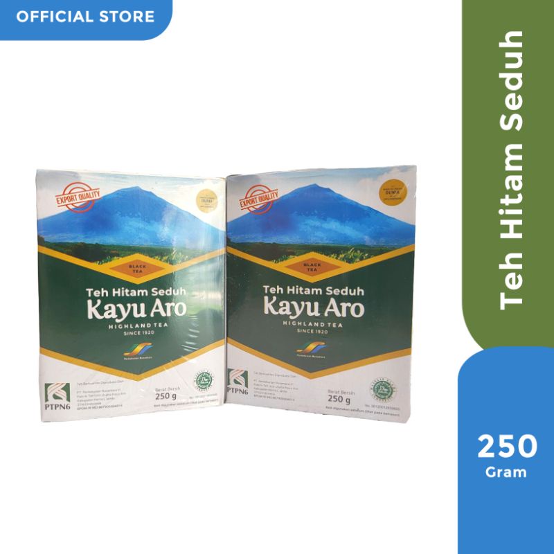 

Teh Kayu Aro Black Tea Seduh 250g | Teh Hitam Seduh