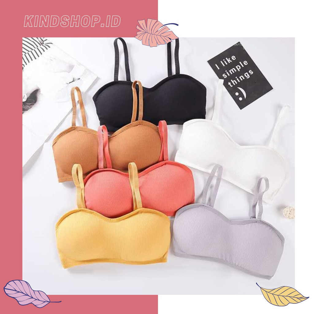 KINDSTORE❤ | [INTIMATE-BRA] Bra Yoga Wanita / BH SPORT Tanpa Kawat Murah / Pakaian Dalam