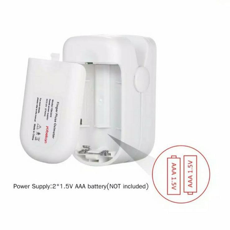 New Trending [Ready]  Oximeter Putih - Oksimeter Oxymeter Fingertip Pulse Mengukur Kadar Oksigen Dalam Darah SP02