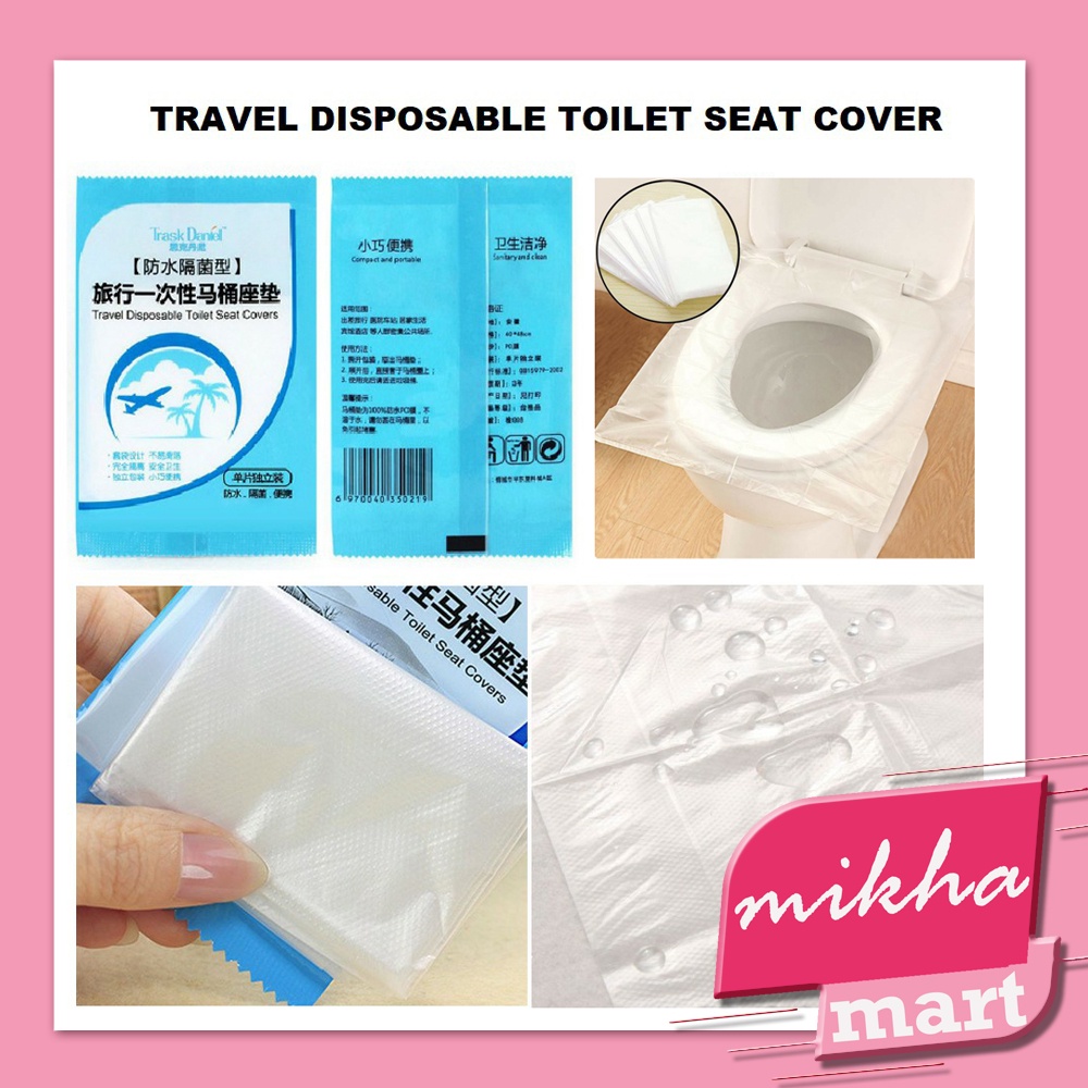 Cover Plastik Alas Dudukan Kloset Disposable Closet WC Cover - MKM