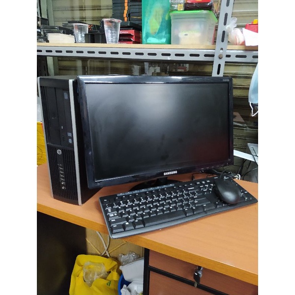 paket komputer fullset hp destop 8200 sff core i7 gen2 Ram 4GB/500gb winds10 keyboard + mouse siap pakei