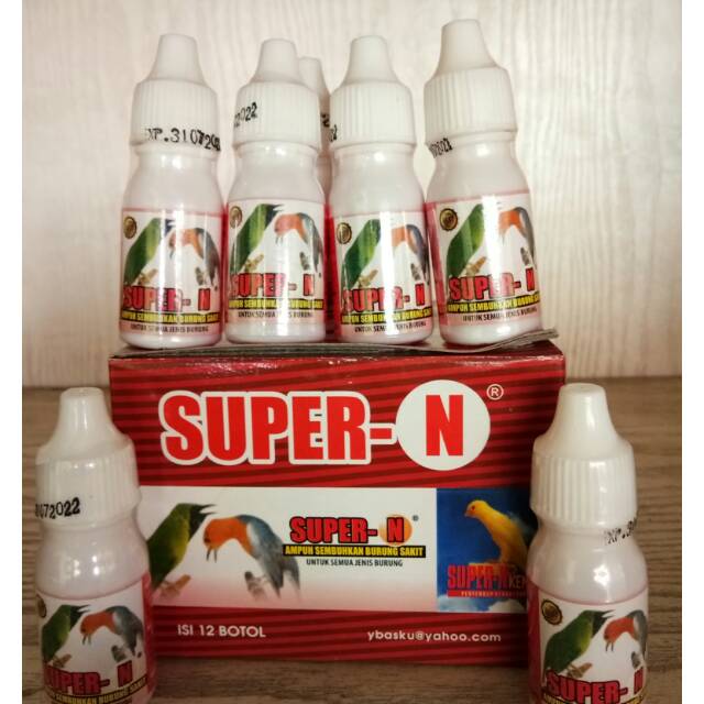 Obat Segala Macam Penyakit Burung Super N Shopee Indonesia