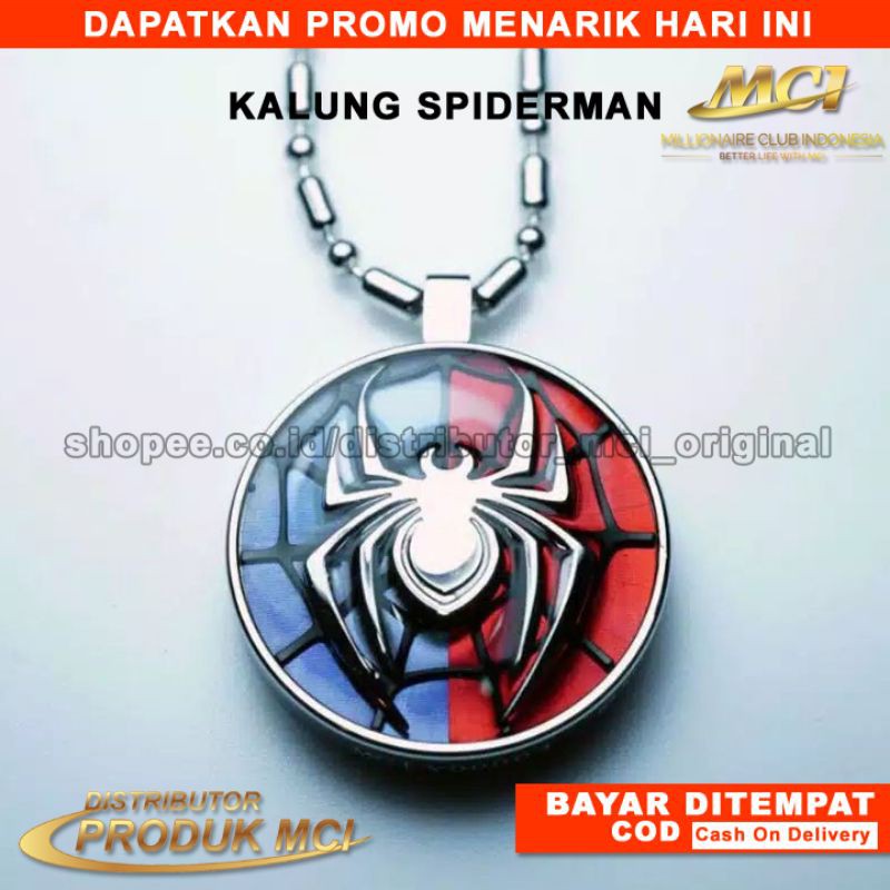 # Edisi Terbaru # Kalung Mci _ Kalung Marvel mci _ Kalung Spiderman Mci _ Kalung Kesehatan Anak _ Ka