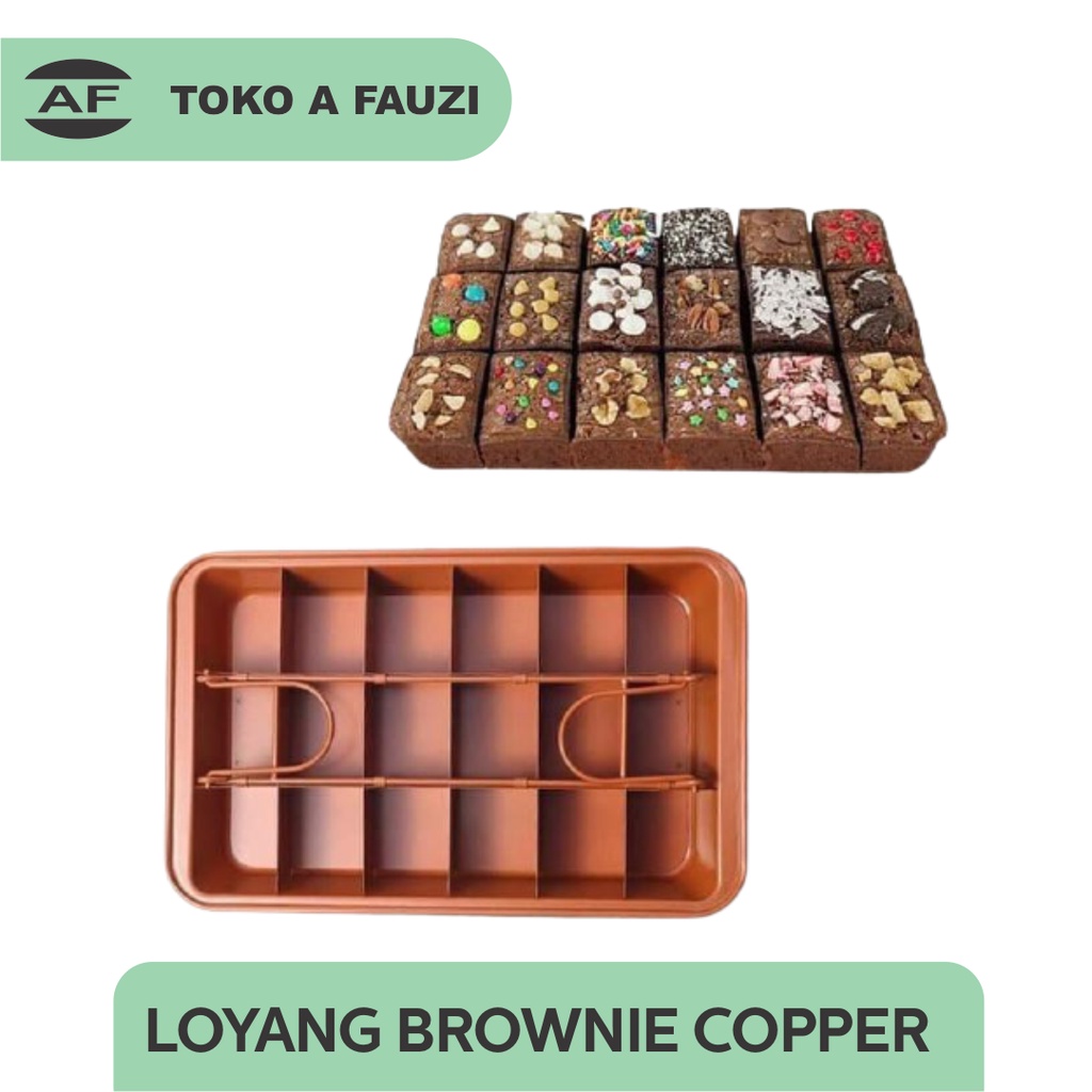 LOYANG BROWNIE SEKAT COPPER