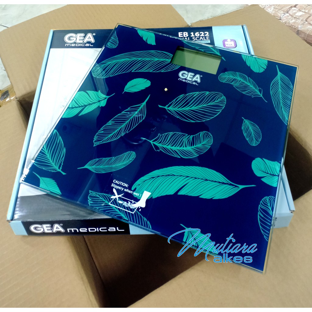 Timbangan Berat Badan Digital GEA EB 1622 - FREE PLASTIK BUBLE dan KARDUS TEBAL !!!