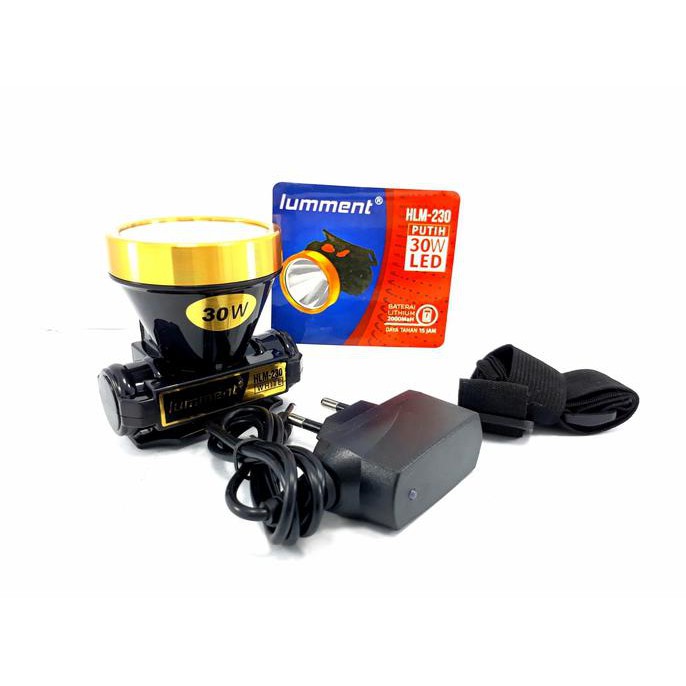 Diskon Senter Kepala Lumment Hlm-230 30W Led Headlamp Terbaru