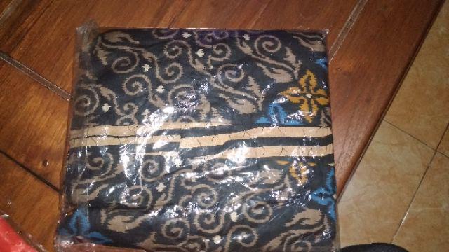 Gamis Cardi Batik Katun Halus 2827 Busui Reseleting Depan Allsize