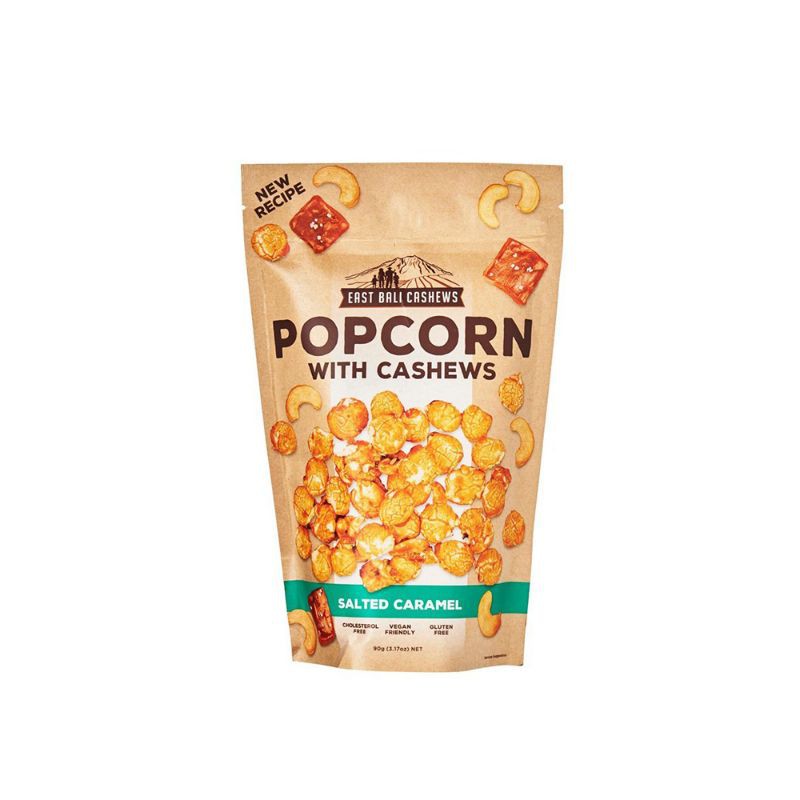 

EAST BALI CASHEWS POPCORN SALT CARML 90G