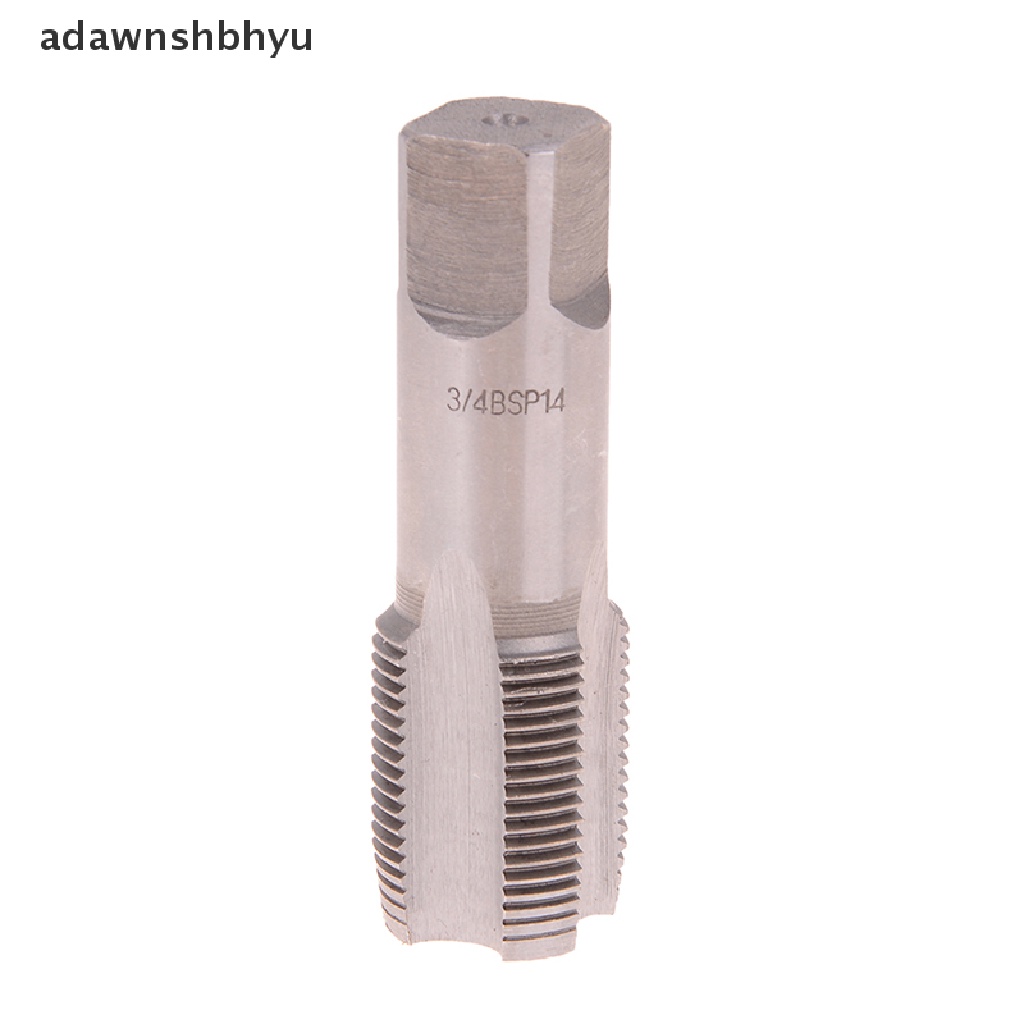 Adawnshbhyu G1 /8 1/4 3 /8 1/2 3/4 HSS Lancip Pipe Tap BSP Alat Pemotong Ulir Sekrup Metal