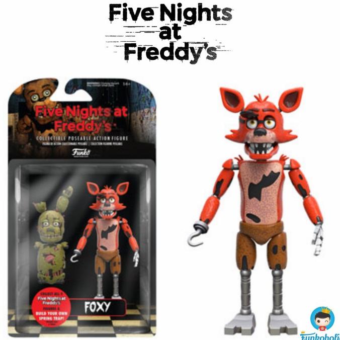 BEST SELLER FUNKO ACTION FIGURES FIVE NIGHTS AT FREDDY'S (FNAF) - FOXY HAPPY SHOPING