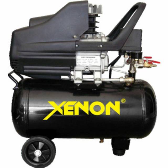 AIR COMPRESSOR MESIN POMPA ANGIN KOMPRESOR COMPRESSOR LISTRIK 1HP 24L XENON