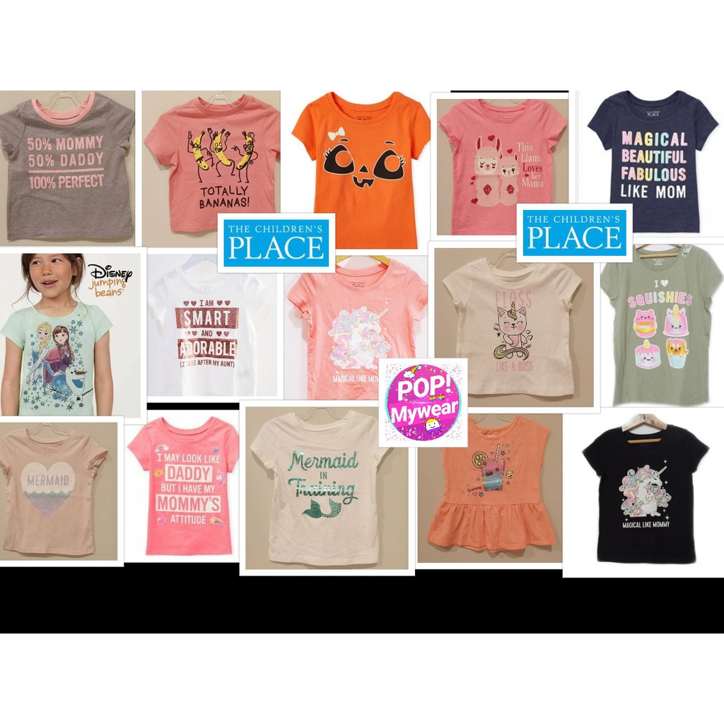 KAOS ANAK  PEREMPUAN POPMYWEAR PLACE H  M  1 5Y BAJU  BAYI  