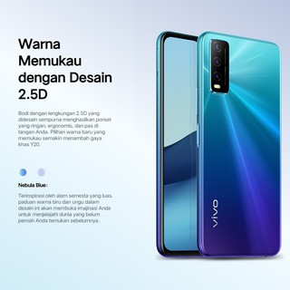 Vivo Y20 hp 3GB 64GB   ,BNIB Garansi Resmi Handphone vivo hp