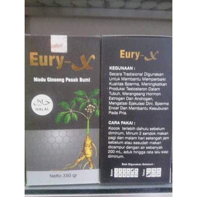 

Eury-X Madu Gingseng Pasak-Bumi