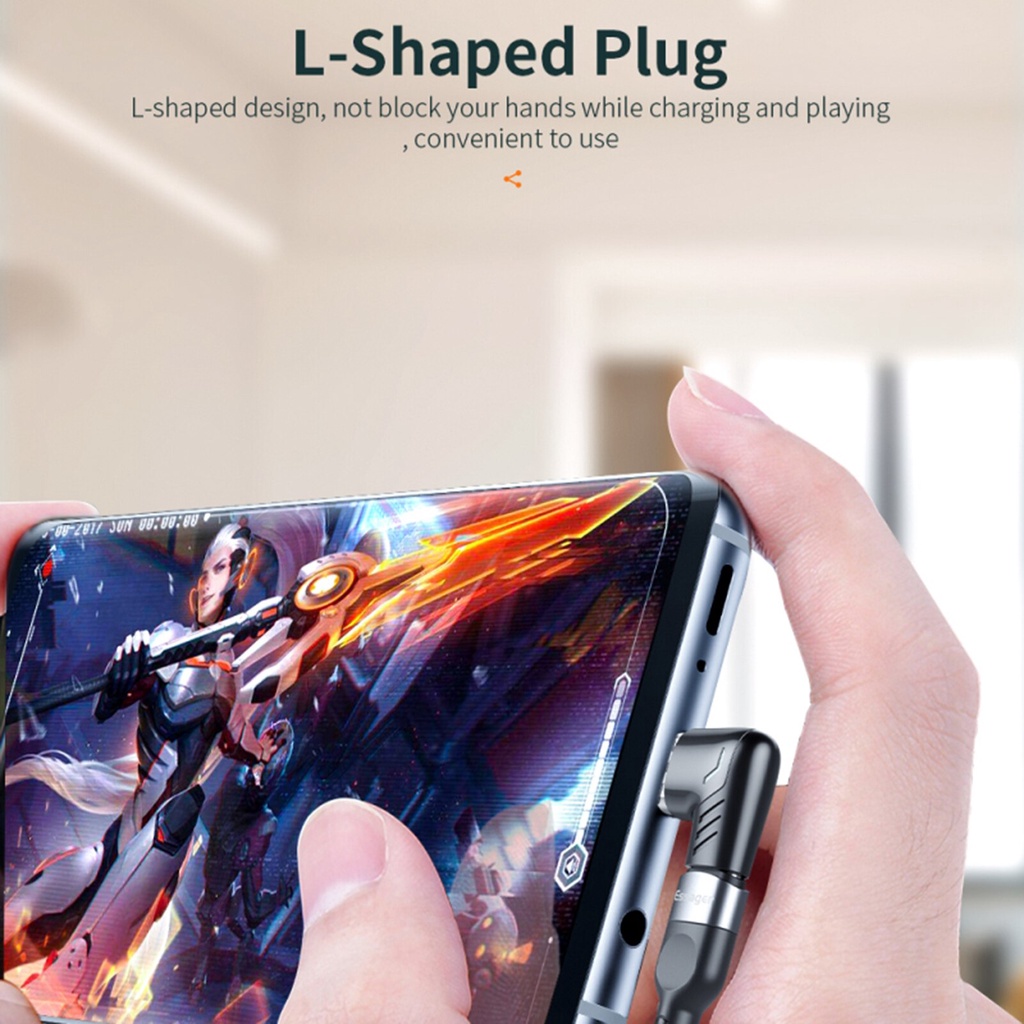 Adapter Charger Plug Magnetic Siku Elbow Type C to Type C Fast Charging Samsung Xiaomi Oppo Vivo