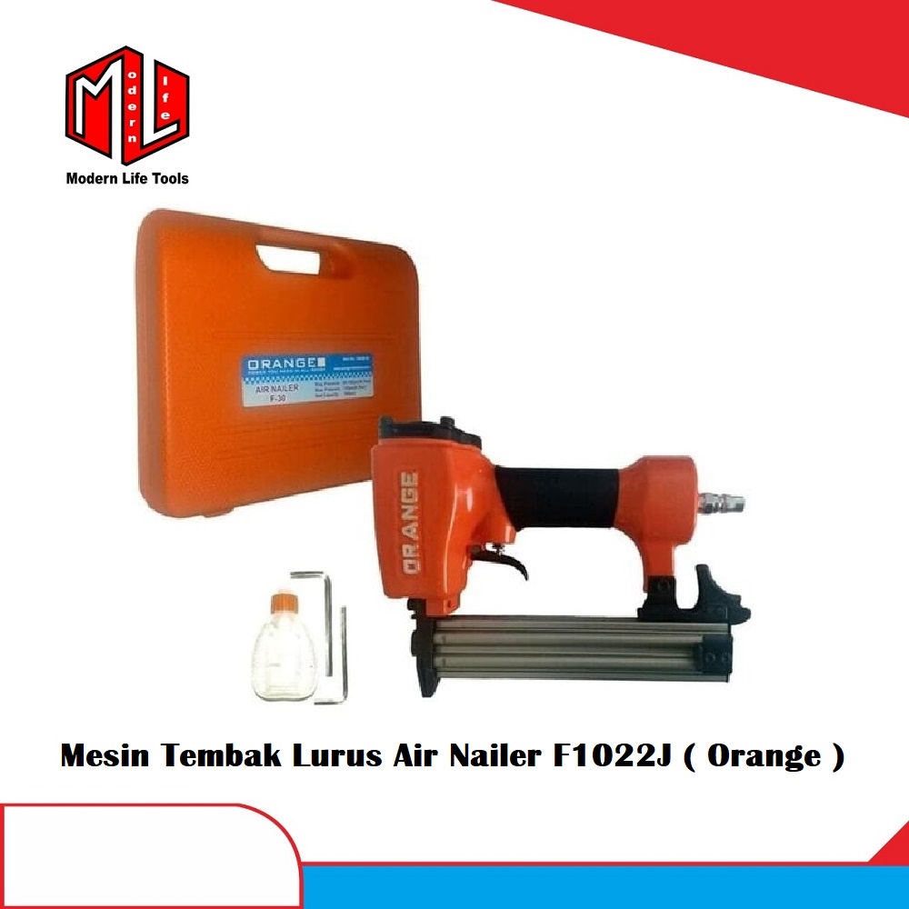 ORANGE 1022 J HD Air Nail Gun Alat Paku Tembak Staples Stapler Mesin