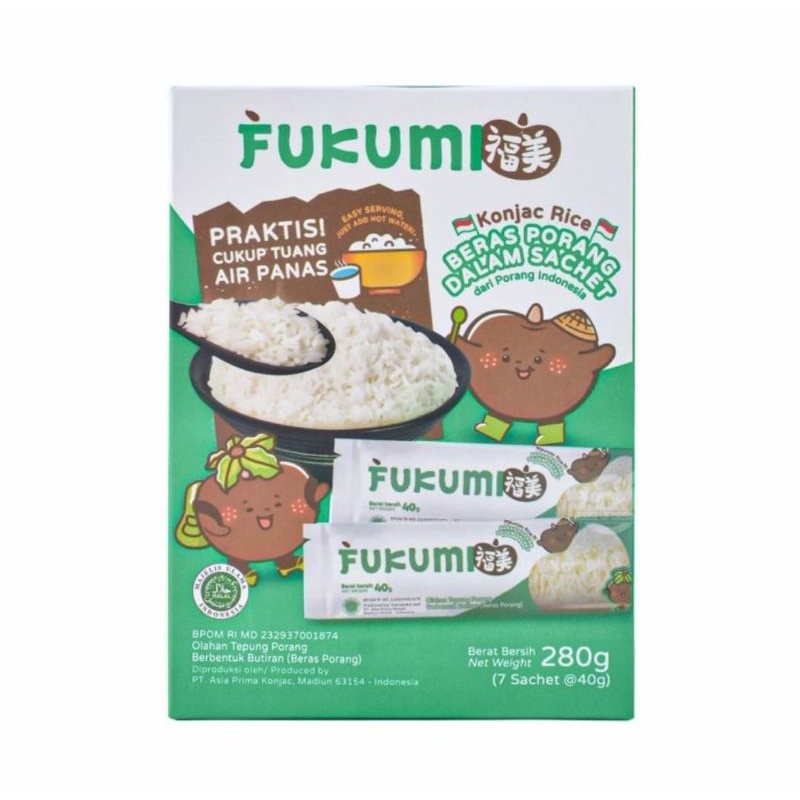 

FUKUMI BERAS PORANG BOX 7 SACHET ORIGINAL