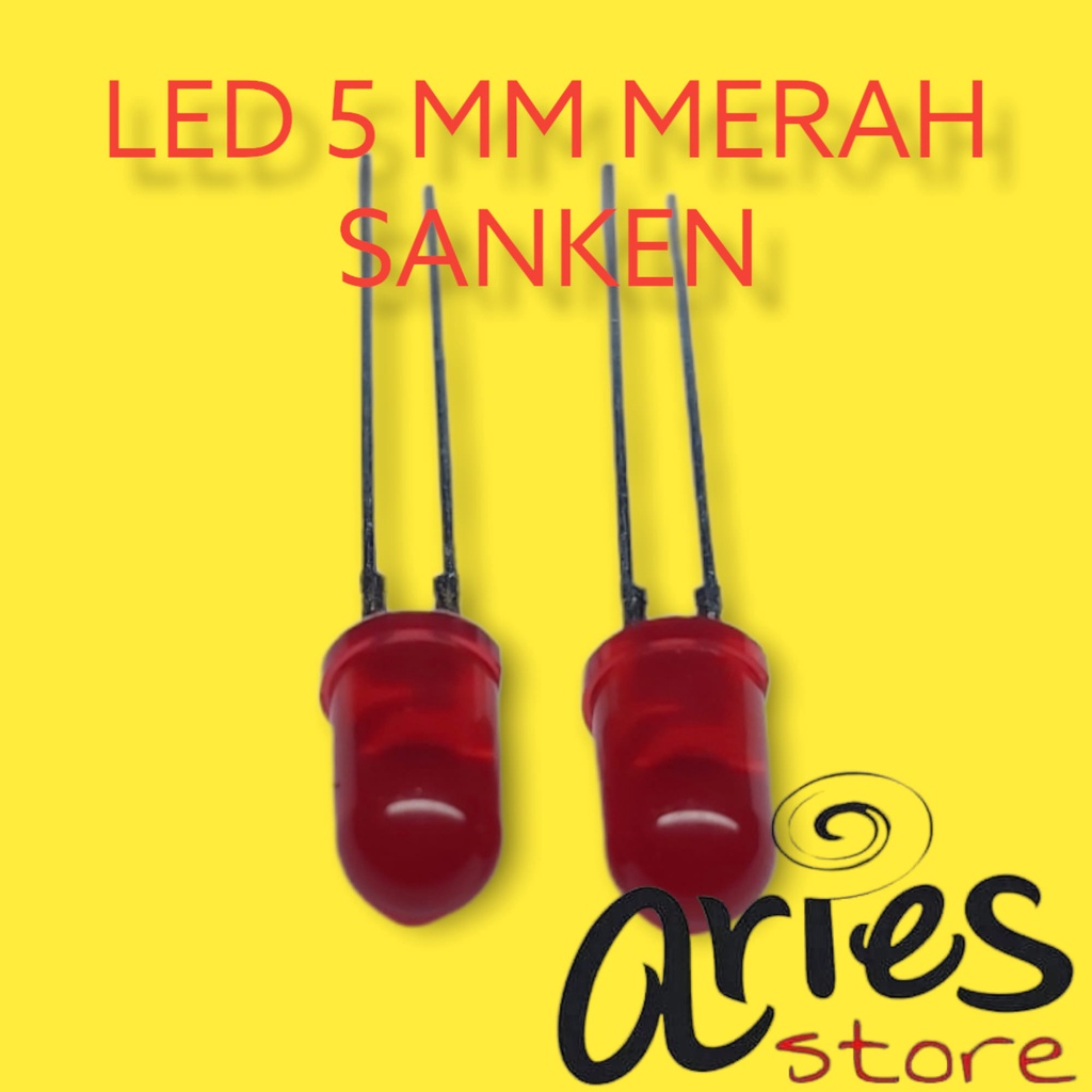LED 5 MM MERAH SANKEN