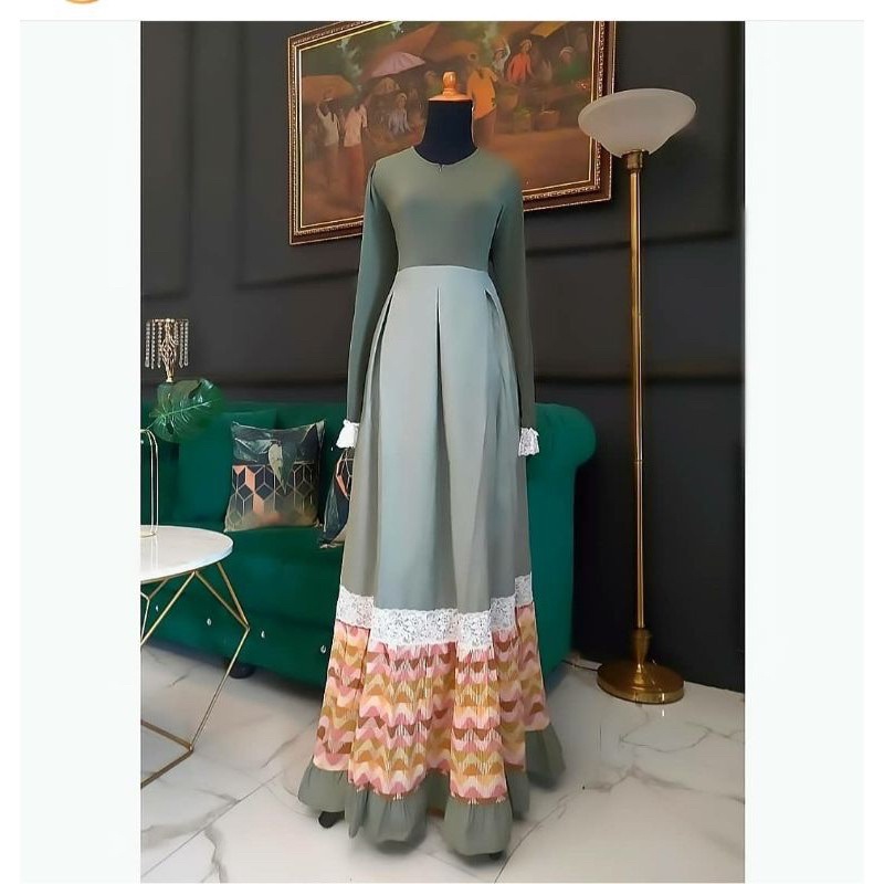 MOLA denim dress by ana / gamis denim