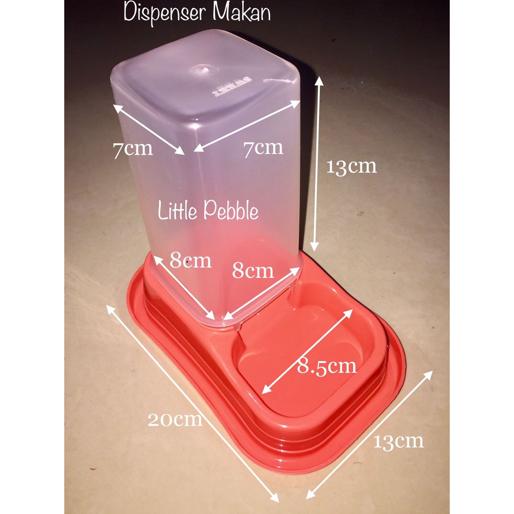 CA1255 Dispenser Tempat Makan Anjing Kucing Size Small