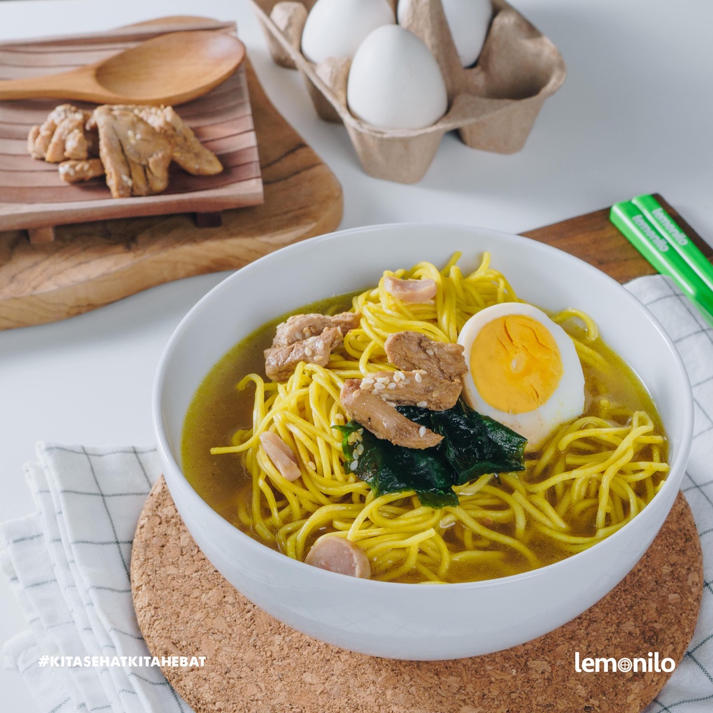 Lemonilo Mie Instant Sehat mie kuah 70gr - Mie Sehat / Lemonilo Mie