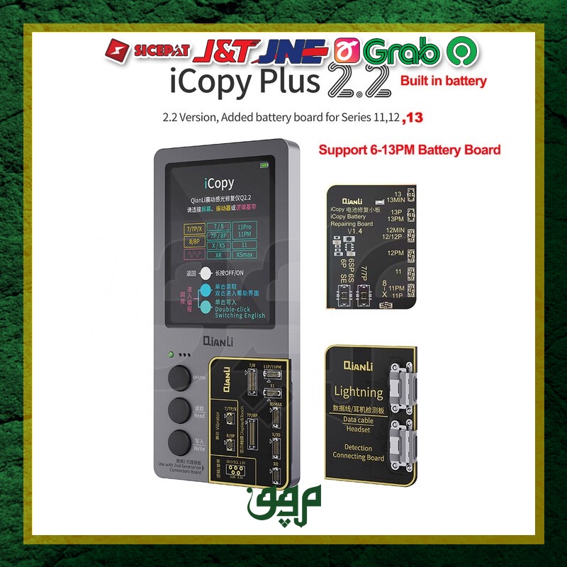 Icopy Plus 2.2 Qianli 3IN1 (FREE BATERAI) / ICOPY PLUS 2.2 QIANLI 3IN1 / ALAT COPY LCD QIANLI QIAN L