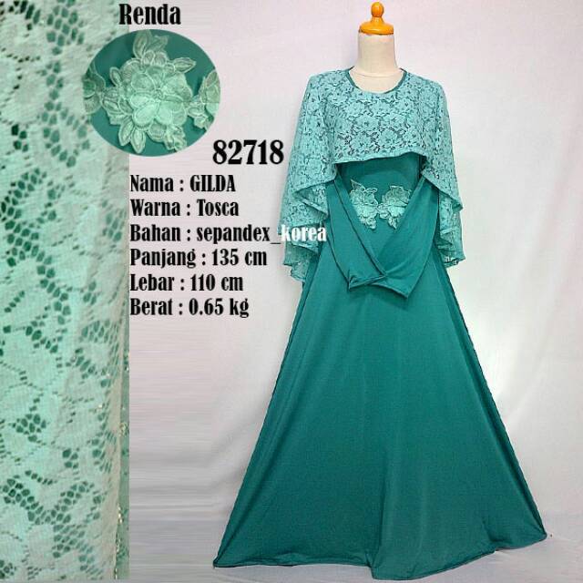 GILDA GAMIS PARTY LD.110 P.135 LB.300 Fit XXL OSCAR OLIVIA KALISTA IRA YASMA YASMIN SABRINA