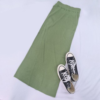 rajut premium, rok span rajut, rok rajut, rok knit rajut premium ALLSIZE BY GALLERAJ-MINT