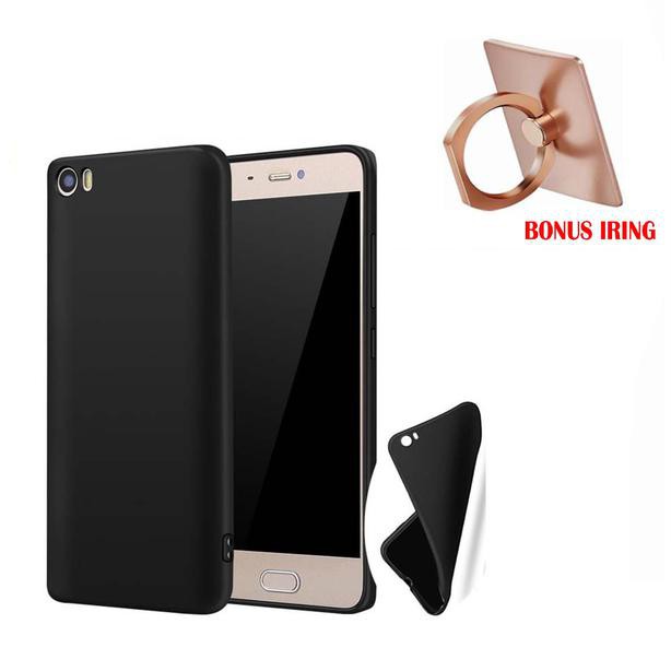 Aksesoris Hp Case Black Matte Free Iring Polos // All Type ( Type Hp Bisa Cek Di Deskripsi)