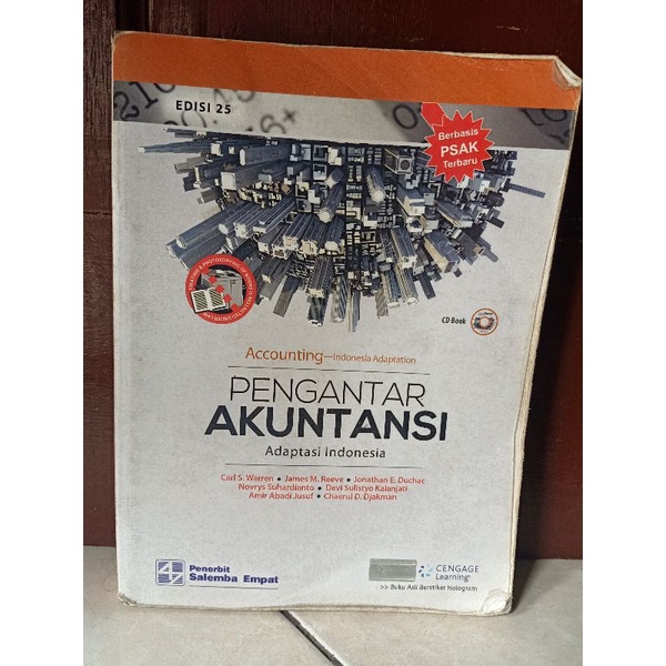 

Buku Pengantar Akuntansi Edisi 25 Karya Warren dkk.