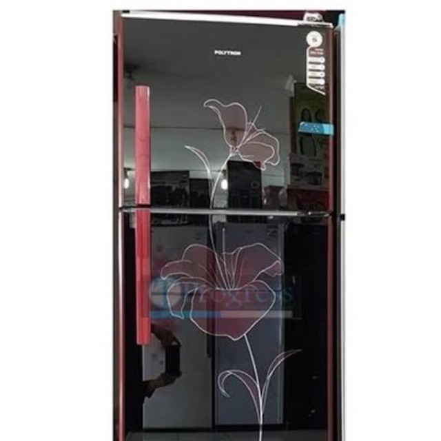 Kulkas Polytron 2 Pintu Hitam Berah Glossy No Frost Ice Twist Kembang Low Watt 21 Hor Shopee Indonesia