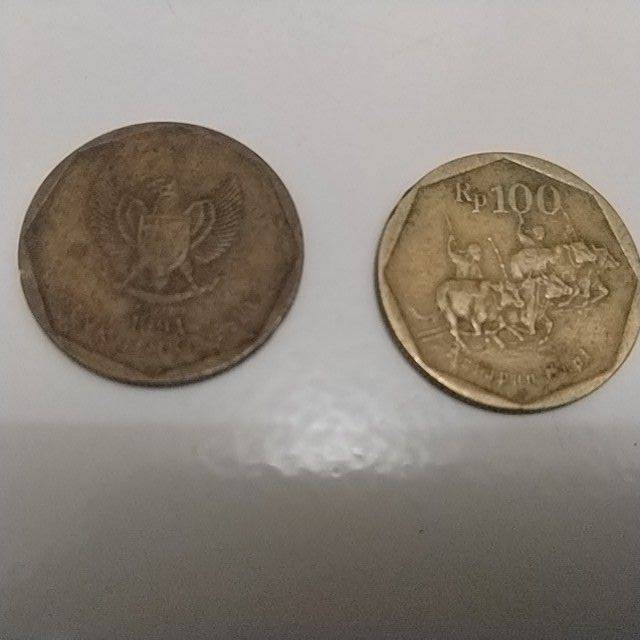 Koin 100 perak tahun 1994